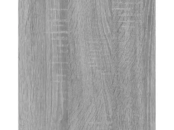 Mesa De Centro| Mesa de centro | Mesa de apoio 80x50x40 cm derivados de madeira sonoma Cinzento