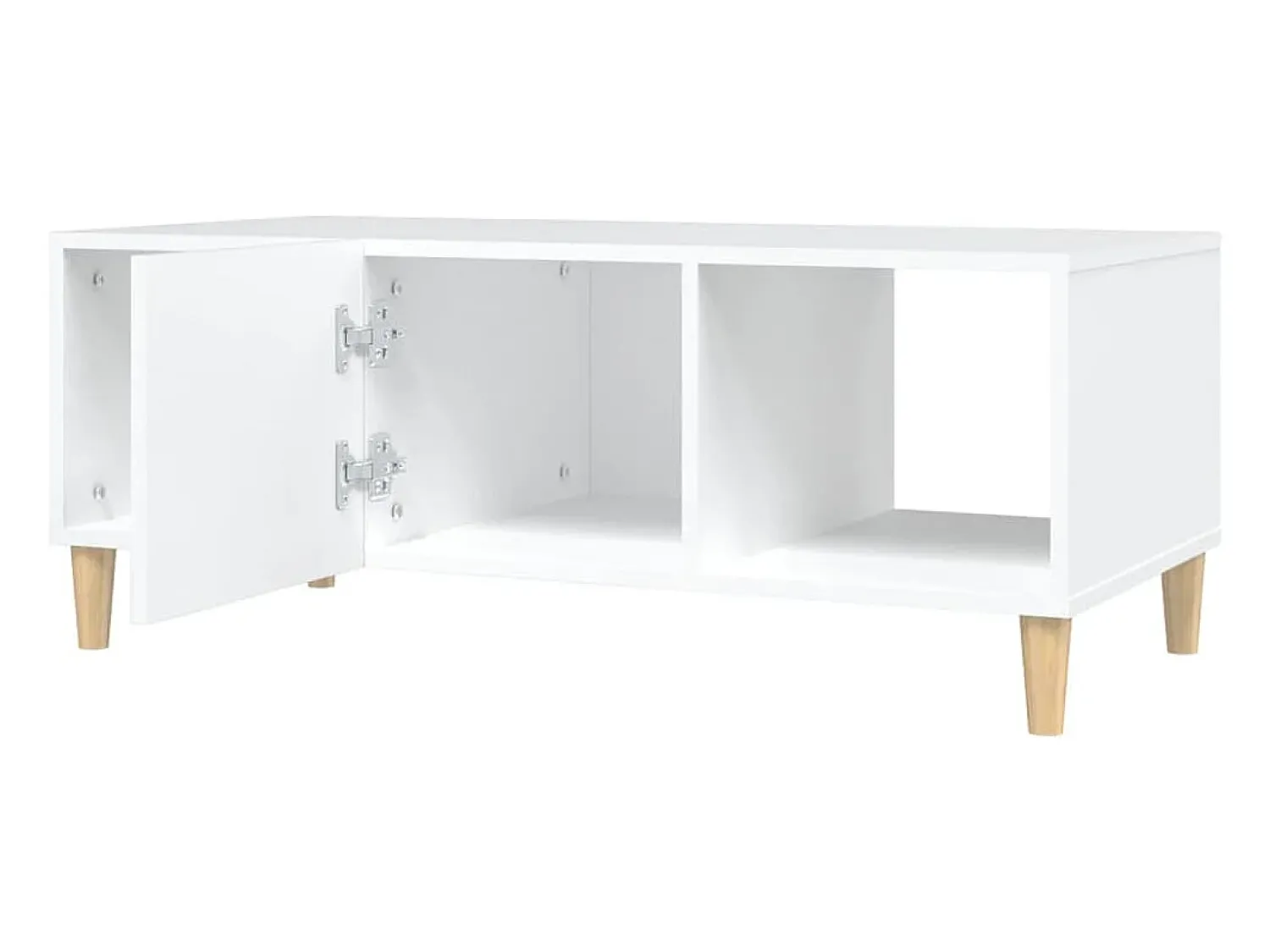 Mesa de centro | Mesa de apoio 102x50x40 cm madeira processada^ Mesa De Centro