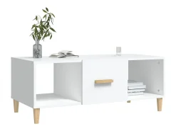 Mesa de centro | Mesa de apoio 102x50x40 cm madeira processada^ Mesa De Centro