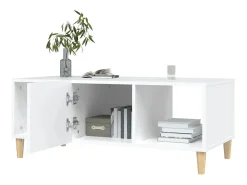 Mesa de centro | Mesa de apoio 102x50x40 cm madeira processada^ Mesa De Centro