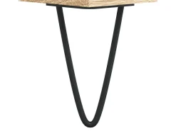 Mesa de centro | Mesa de apoio 60x50x36.5 cm derivados madeira carvalho sonoma^ Mesa De Centro
