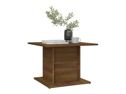 Mesa De Centro| Mesa de centro | Mesa de apoio derivados de madeira carvalho Castanho