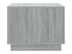 Outlet Mesa de centro | Mesa de apoio 55x55x43 cm derivados de madeira cinza sonoma Cinzento