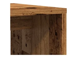 Mesa De Centro* Mesa de centro | Mesa de apoio | Mesa de café 100x48x40 cm derivados de madeira madeira velha Castanho