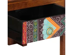 Mesa de centro | Mesa de apoio | Mesa de café 90x50x40 cm madeira de acácia maciça^ Mesa De Centro