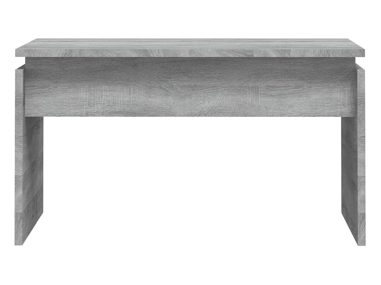 Mesa de centro | Mesa de apoio 68x50x38 cm derivados de madeira cinza sonoma^ Mesa De Centro