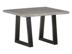 Mesa de centro | Mesa de apoio | Mesa de café com arestas vivas 60x60x40 cm acácia maciça^ Mesa De Centro