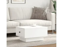 Mesa de centro | Mesa de apoio 60x45x31 cm derivados de madeira^ Mesa De Centro