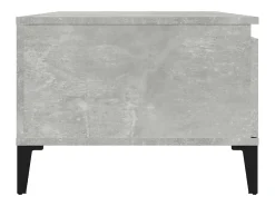 Mesa de centro | Mesa de apoio 90x50x36.5 cm derivados madeira cimento^ Mesa De Centro