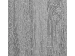 Mesa De Centro| Mesa de centro | Mesa de apoio 90x44.5x45 cm derivados de madeira cinza sonoma Cinzento