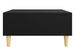 Clearance Mesa de centro | Mesa de apoio 60x60x30 cm contraplacado Preto