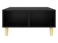 Clearance Mesa de centro | Mesa de apoio 60x60x30 cm contraplacado Preto