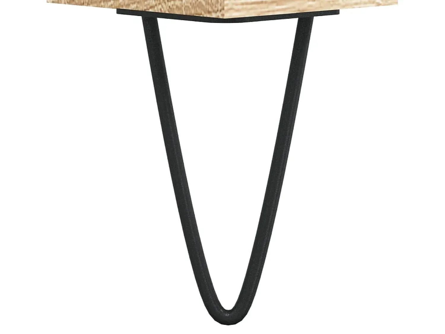 Mesa De Centro* Mesa de centro | Mesa de apoio 90x49x45 cm derivados de madeira carvalho sonoma Castanho