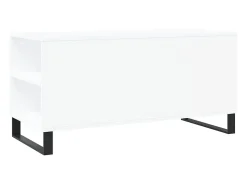 Hot Mesa de centro | Mesa de apoio 102x44.5x50 cm derivados de madeira Branco