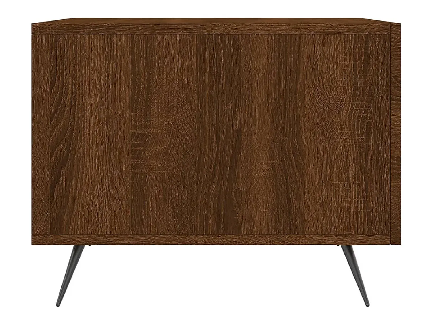 Mesa de centro | Mesa de apoio 50x50x40 cm derivados madeira carvalho^ Mesa De Centro