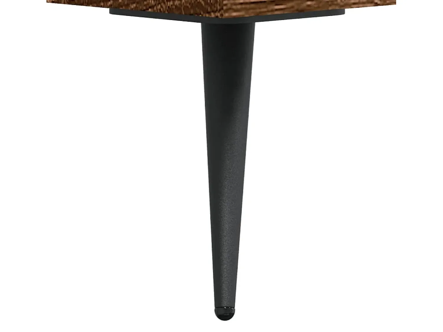 Mesa de centro | Mesa de apoio 50x50x40 cm derivados madeira carvalho^ Mesa De Centro