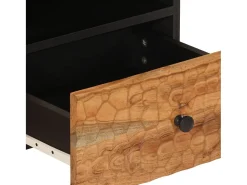 Mesa de centro | Mesa de apoio | Mesa de café 80x54x40 cm madeira de acácia maciça^ Mesa De Centro