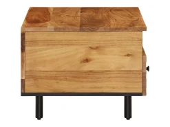 Mesa de centro | Mesa de apoio | Mesa de café 80x54x40 cm madeira de acácia maciça^ Mesa De Centro