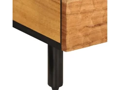 Mesa de centro | Mesa de apoio | Mesa de café 80x54x40 cm madeira de acácia maciça^ Mesa De Centro