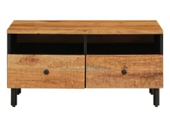 Mesa de centro | Mesa de apoio | Mesa de café 80x54x40 cm madeira de acácia maciça^ Mesa De Centro