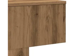 Mesa De Centro| Mesa de centro | Mesa de apoio 60x60x31.5 cm derivados madeira carvalho Castanho