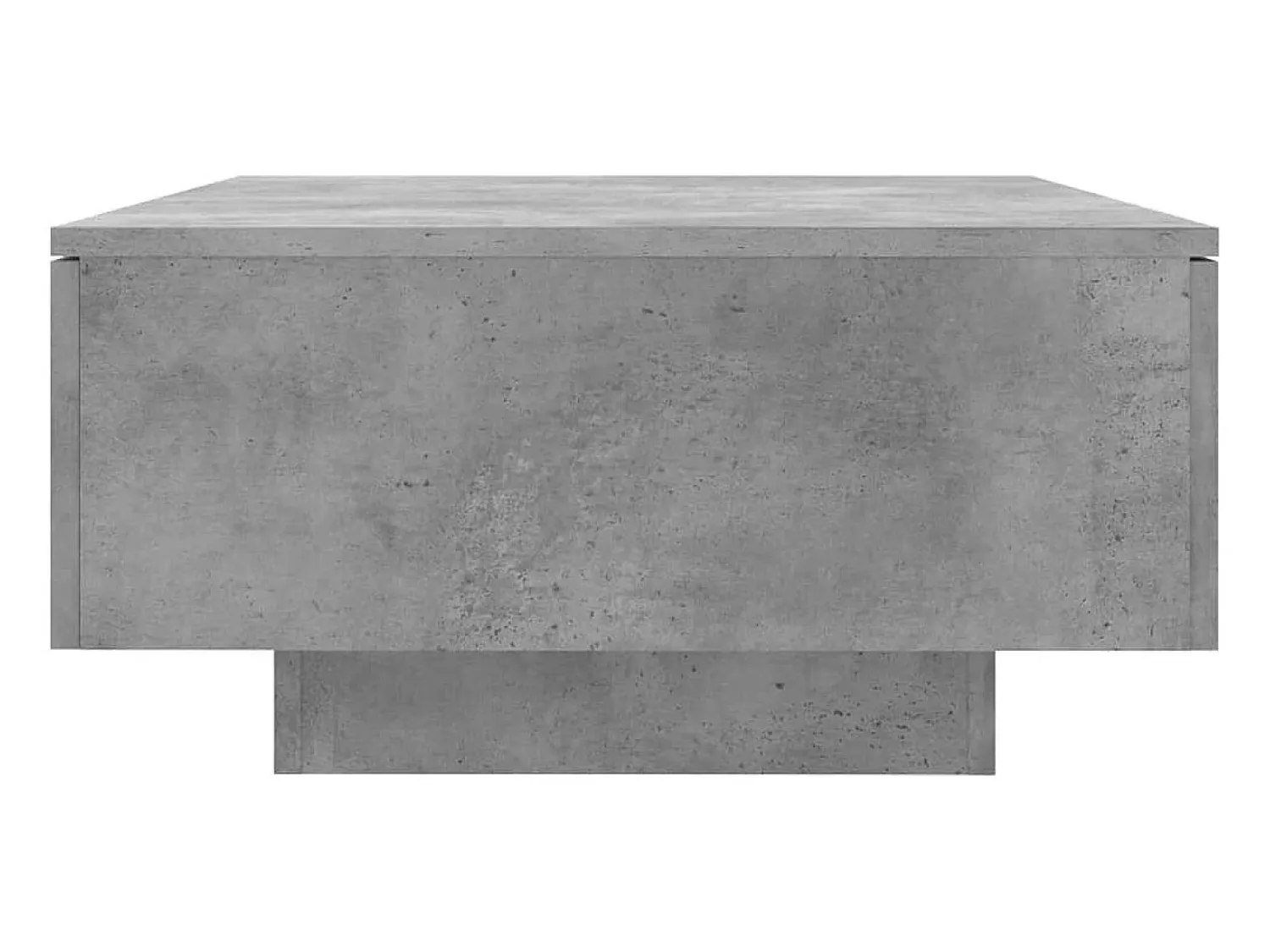 Mesa De Centro| Mesa de centro | Mesa de apoio 90x60x31 cm contraplacado cimento Cinzento
