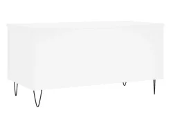 Mesa de centro | Mesa de apoio 90x44.5x45 cm derivados de madeira^ Mesa De Centro