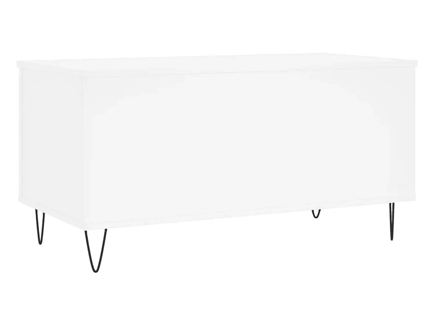 Mesa de centro | Mesa de apoio 90x44.5x45 cm derivados de madeira^ Mesa De Centro