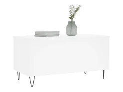 Mesa de centro | Mesa de apoio 90x44.5x45 cm derivados de madeira^ Mesa De Centro
