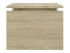 Discount Mesa de centro | Mesa de apoio 68x50x38 cm derivados de madeira carvalho sonoma Castanho