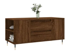 Discount Mesa de centro | Mesa de apoio derivados de madeira carvalho Castanho