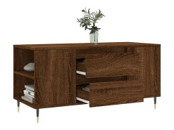 Discount Mesa de centro | Mesa de apoio derivados de madeira carvalho Castanho