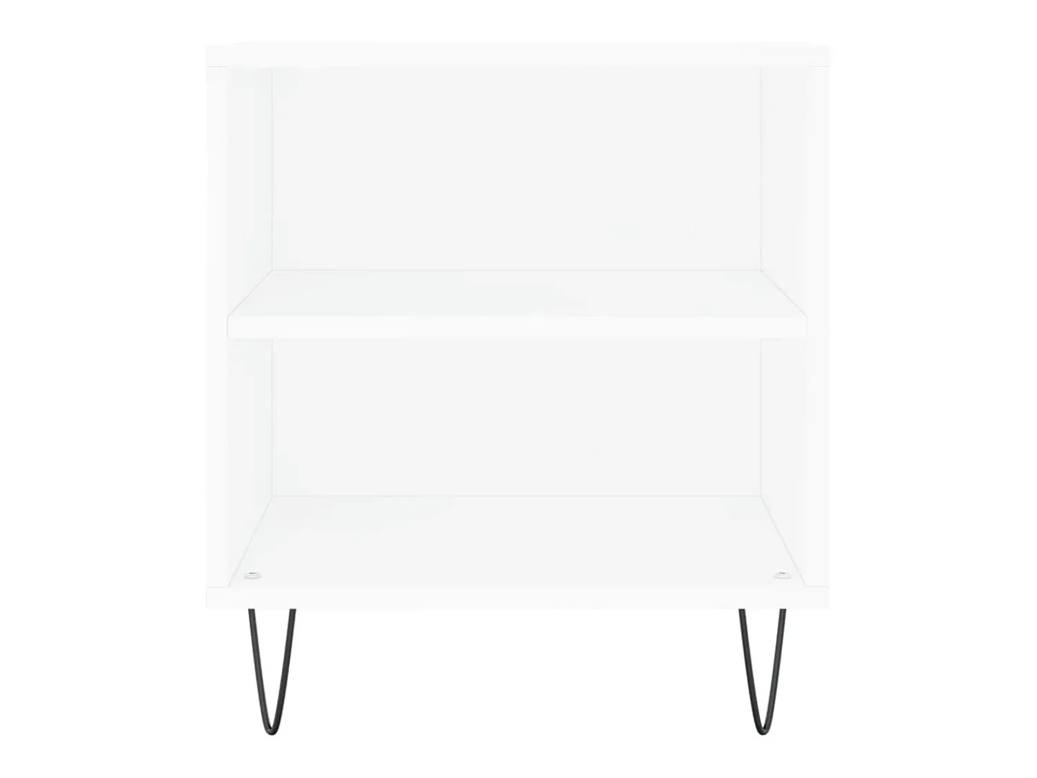 Mesa De Centro* Mesa de centro | Mesa de apoio 102x44.5x50 cm derivados de madeira Branco
