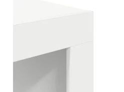 Mesa De Centro| Mesa de centro | Mesa de apoio 50x50x35 cm derivados madeira Branco
