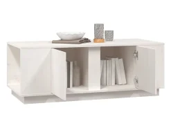 Mesa de centro | Mesa de apoio 110x50x40 cm pinho maciço^ Mesa De Centro