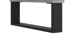 Hot Mesa de centro | Mesa de apoio 60x50x40 cm derivados de madeira sonoma Cinzento