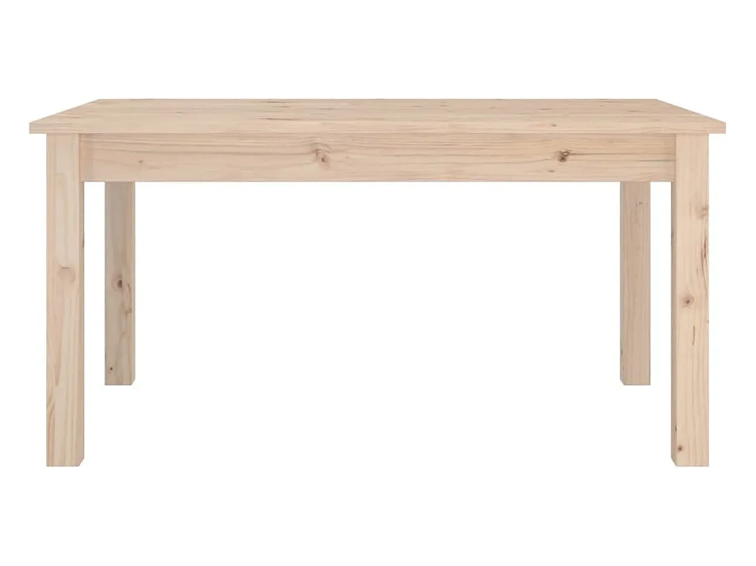 Mesa De Centro| Mesa de centro | Mesa de apoio | Mesa de café 80x50x40 cm madeira de pinho maciça Castanho