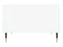 Mesa De Centro| Mesa de centro | Mesa de apoio 55x55x36.5 cm derivados de madeira Branco