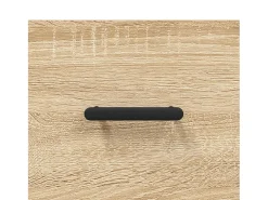Hot Mesa de centro | Mesa de apoio 102x50x40 derivados de madeira carvalho sonoma Castanho