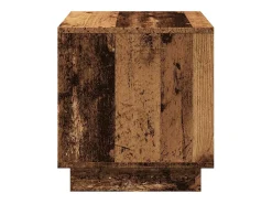 Mesa De Centro* Mesa de centro | Mesa de apoio | Mesa de café 40x40x43 cm derivados de madeira madeira velha Castanho