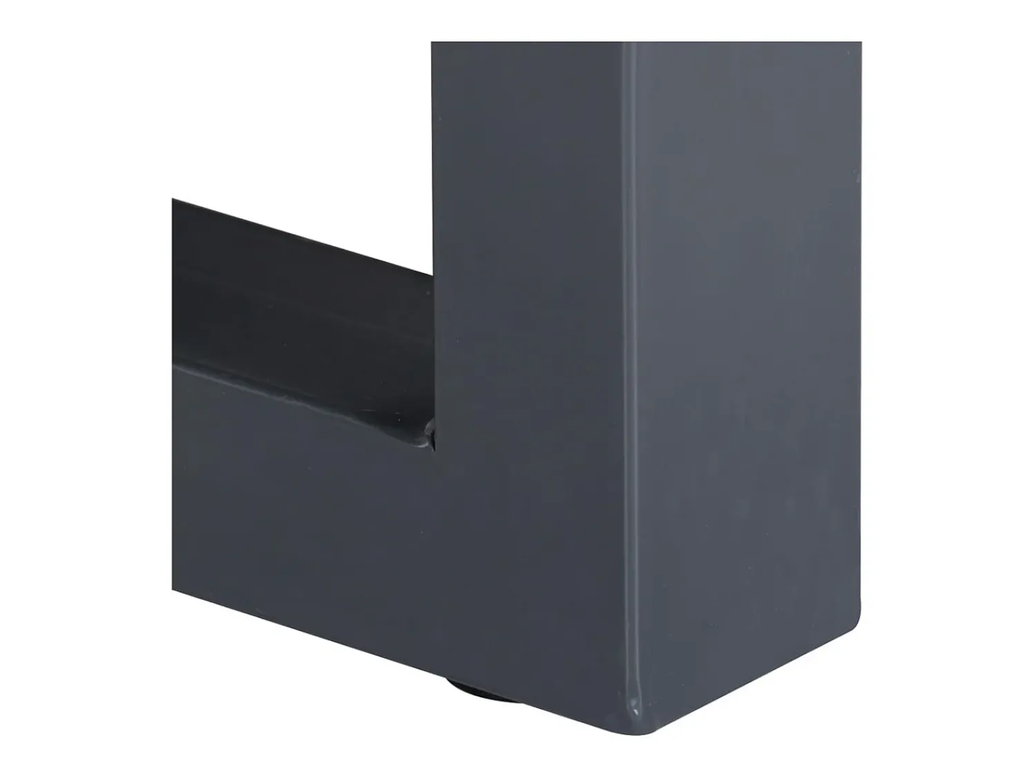 Mesa De Centro* Mesa de centro | Mesa de apoio | Mesa de café c/ arestas vivas 60x60x40cm acácia maciça Cinzento