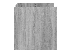 Mesa De Centro| Mesa de centro | Mesa de apoio 80x50x50 cm derivados de madeira sonoma Cinzento