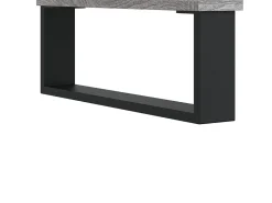 Mesa De Centro* Mesa de centro | Mesa de apoio 60x60x30 cm derivados de madeira sonoma Cinzento