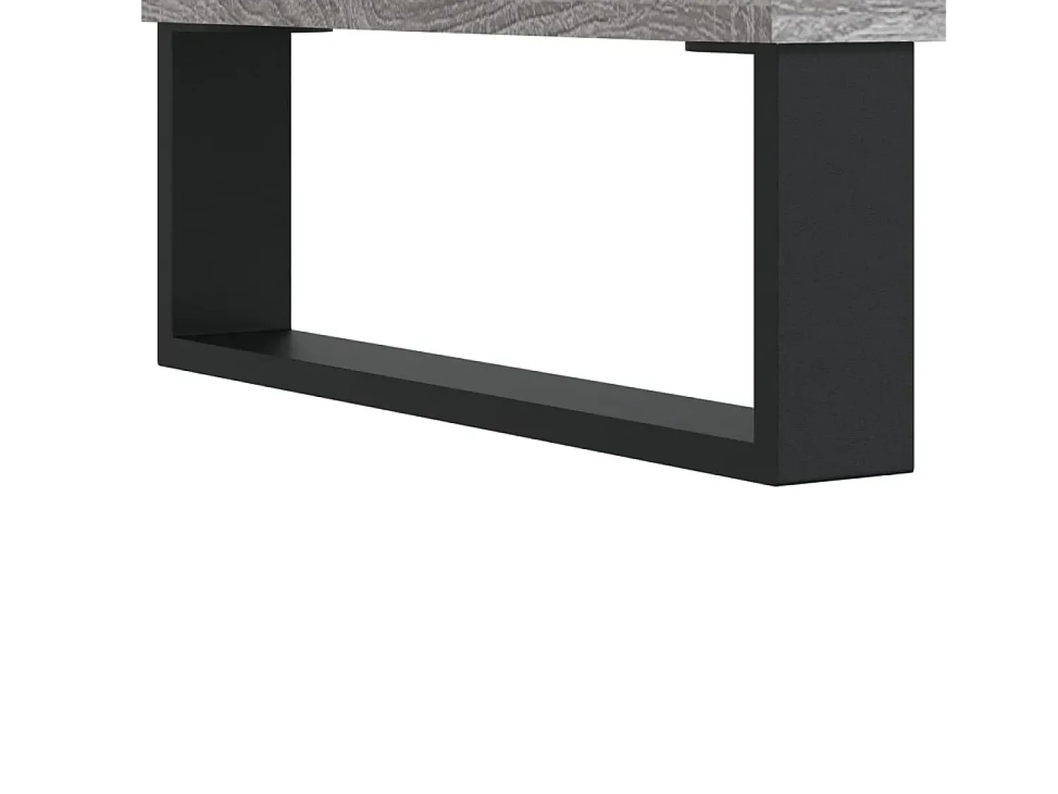 Mesa De Centro* Mesa de centro | Mesa de apoio 60x60x30 cm derivados de madeira sonoma Cinzento