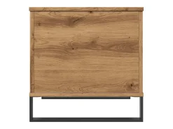 Mesa De Centro* Mesa de centro | Mesa de apoio 60x44.5x45 cm derivados madeira carvalho artisiano Castanho