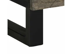 Mesa de centro | Mesa de apoio 80x50x40 cm madeira de mangueira maciça^ Mesa De Centro