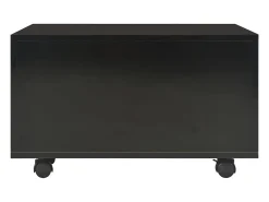 Mesa de centro | Mesa de apoio 60x60x35 cm contraplacado brilhante^ Mesa De Centro