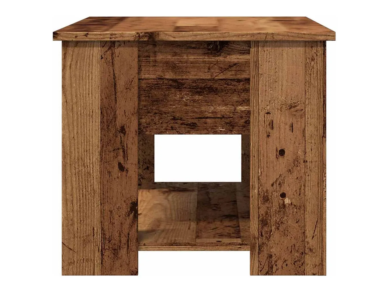 Mesa de centro | Mesa de apoio | Mesa de café 79x49x41 cm derivados madeira madeira velha^ Mesa De Centro