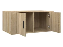 Discount Mesa de centro | Mesa de apoio 80x50x36 cm derivados madeira carvalho sonoma Castanho