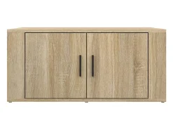 Discount Mesa de centro | Mesa de apoio 80x50x36 cm derivados madeira carvalho sonoma Castanho